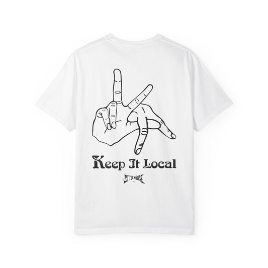 Keep It Local (black graphic)
