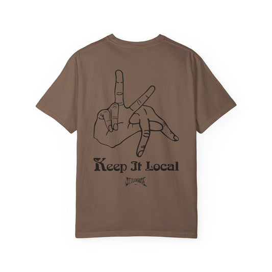 Keep It Local (black graphic)