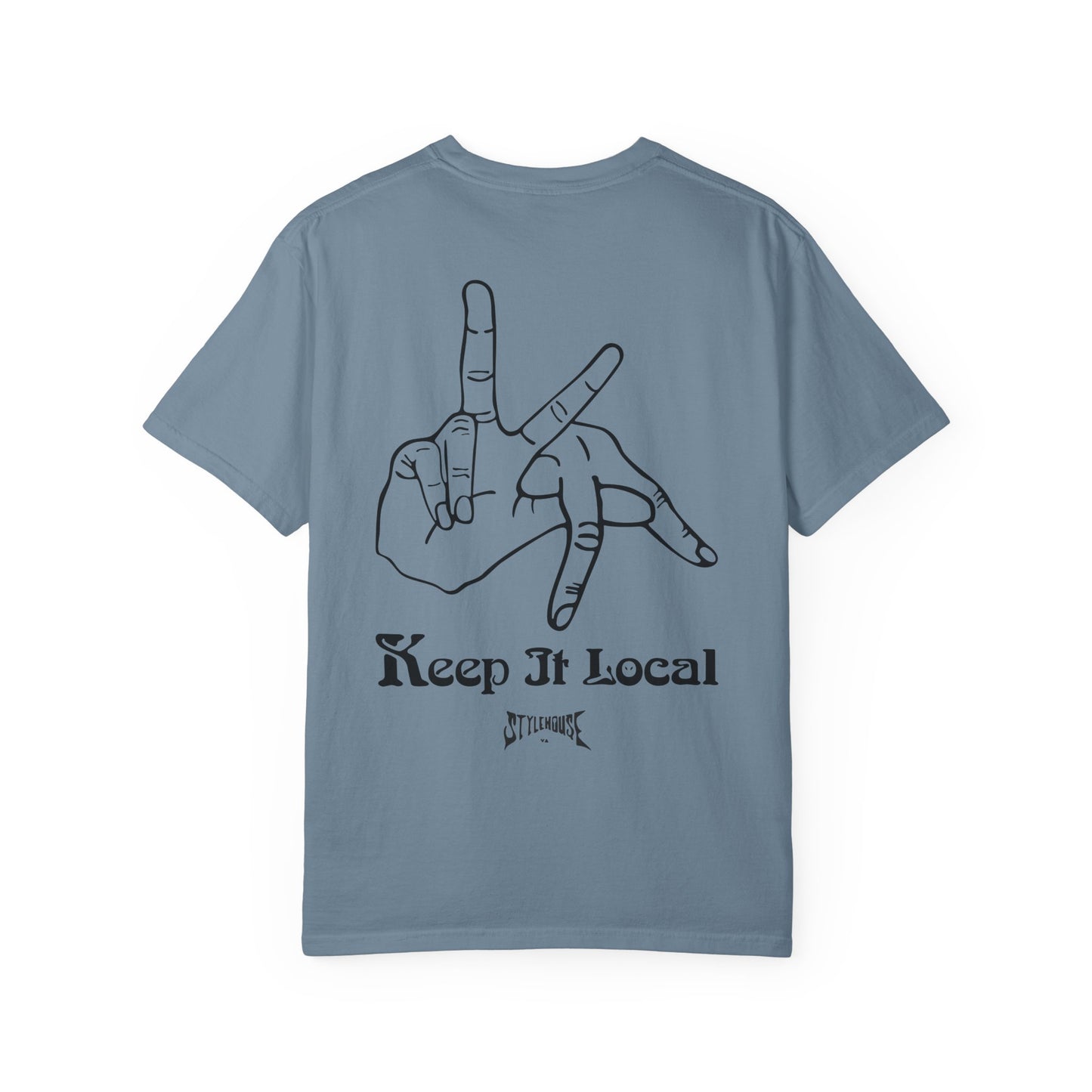 Keep It Local (black graphic)