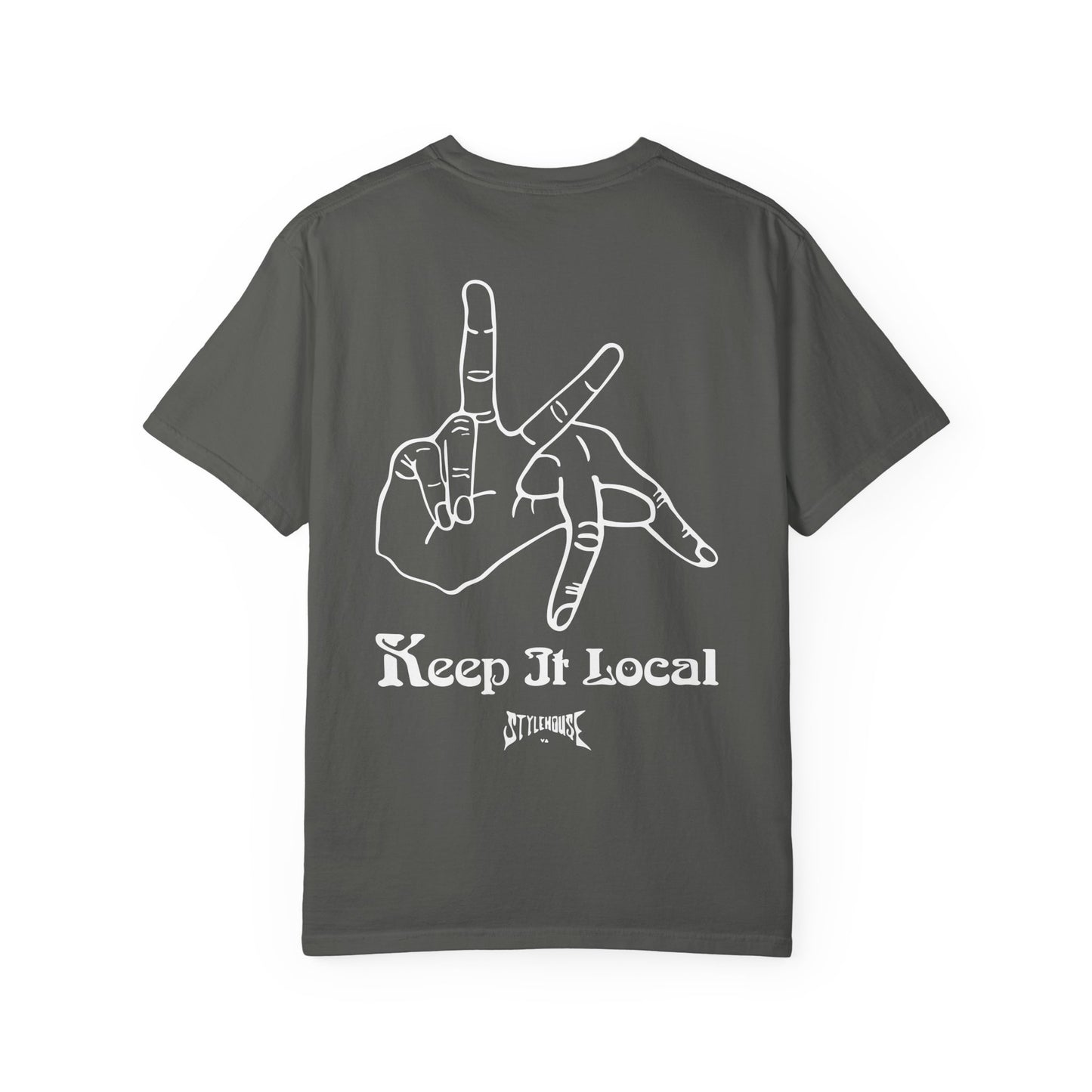 Keep It Local (White graphic)