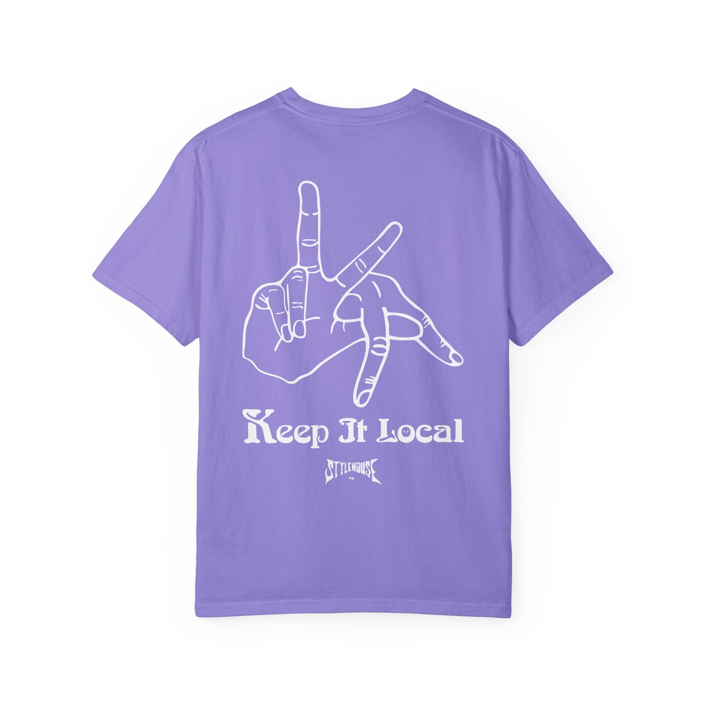 Keep It Local (White graphic)