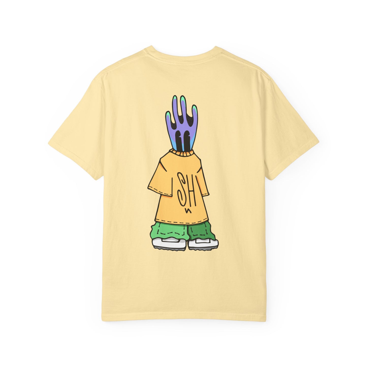 Saggy Swaggy Graphic Tee (yellow)