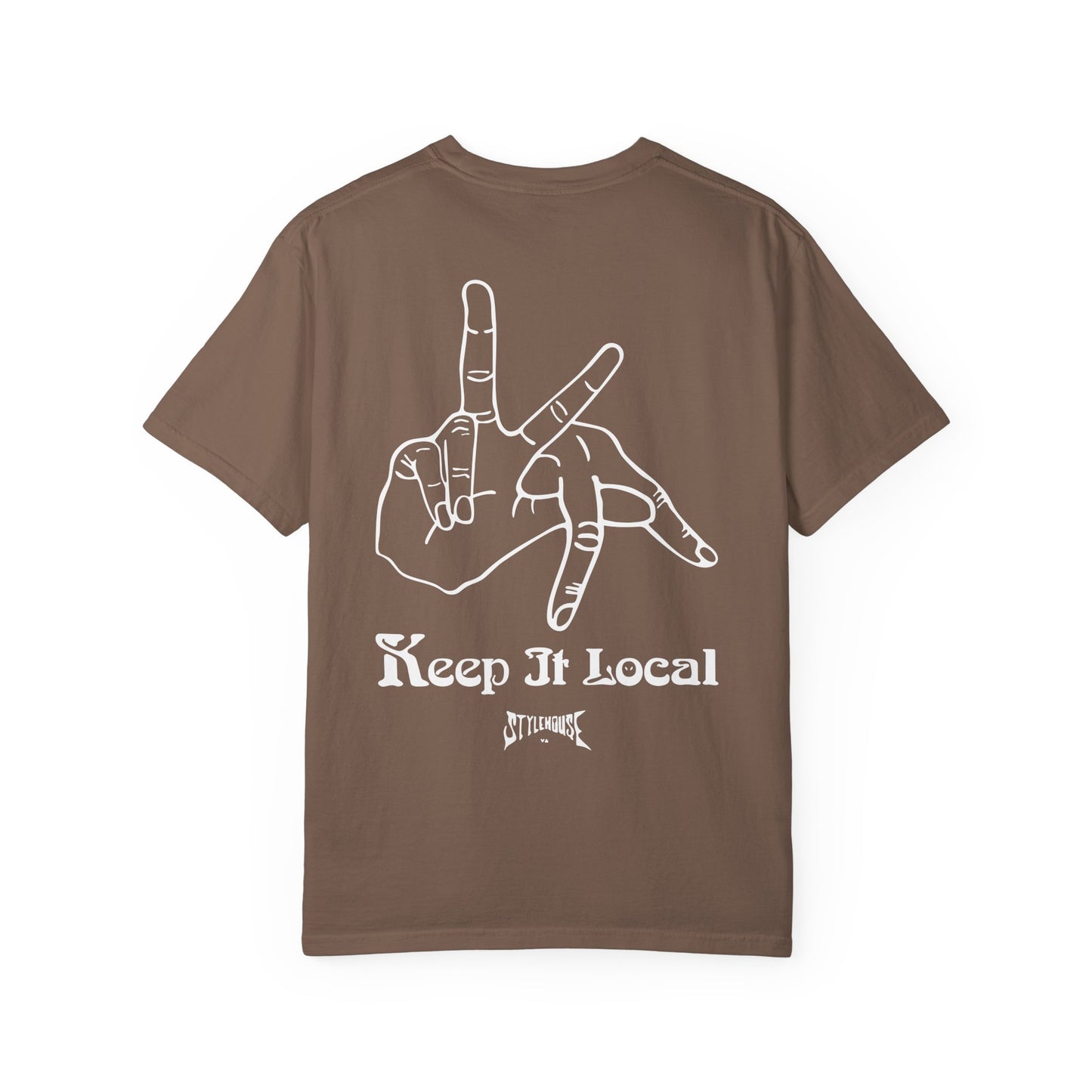 Keep It Local (White graphic)