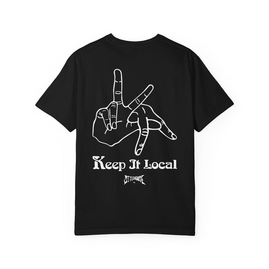 Keep It Local (White graphic)