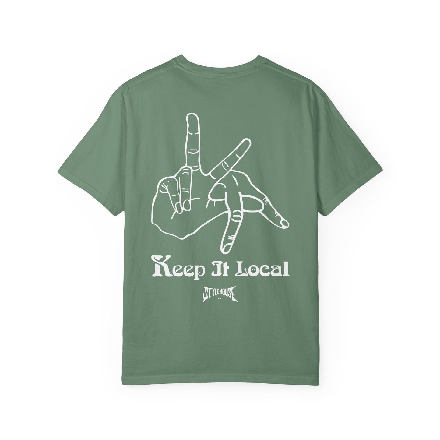 Keep It Local (White graphic)