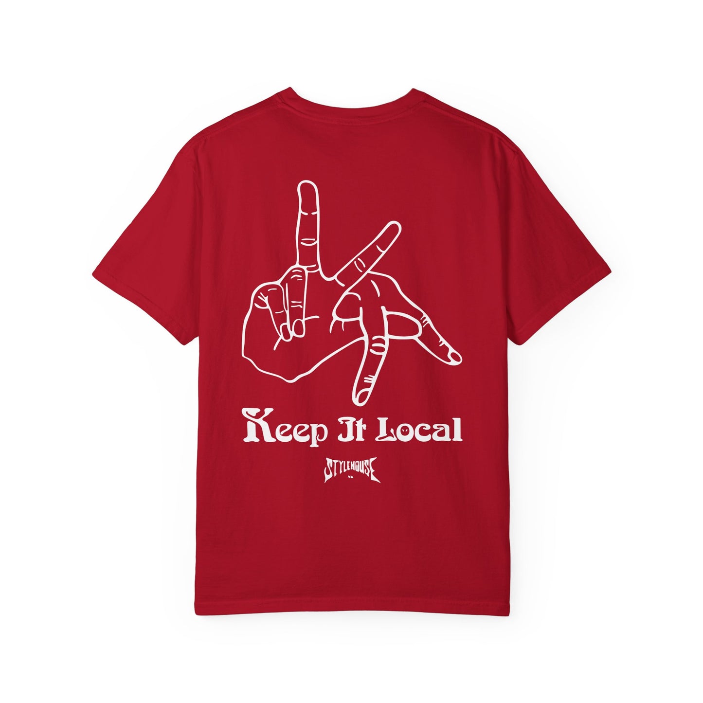 Keep It Local (White graphic)