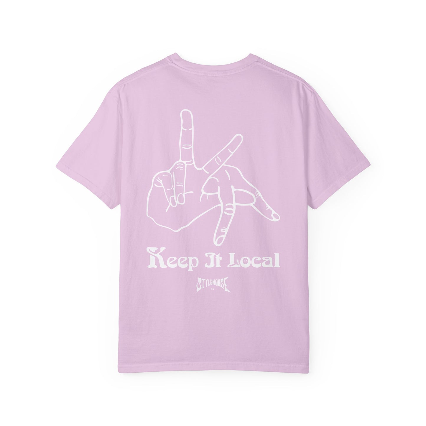 Keep It Local (White graphic)