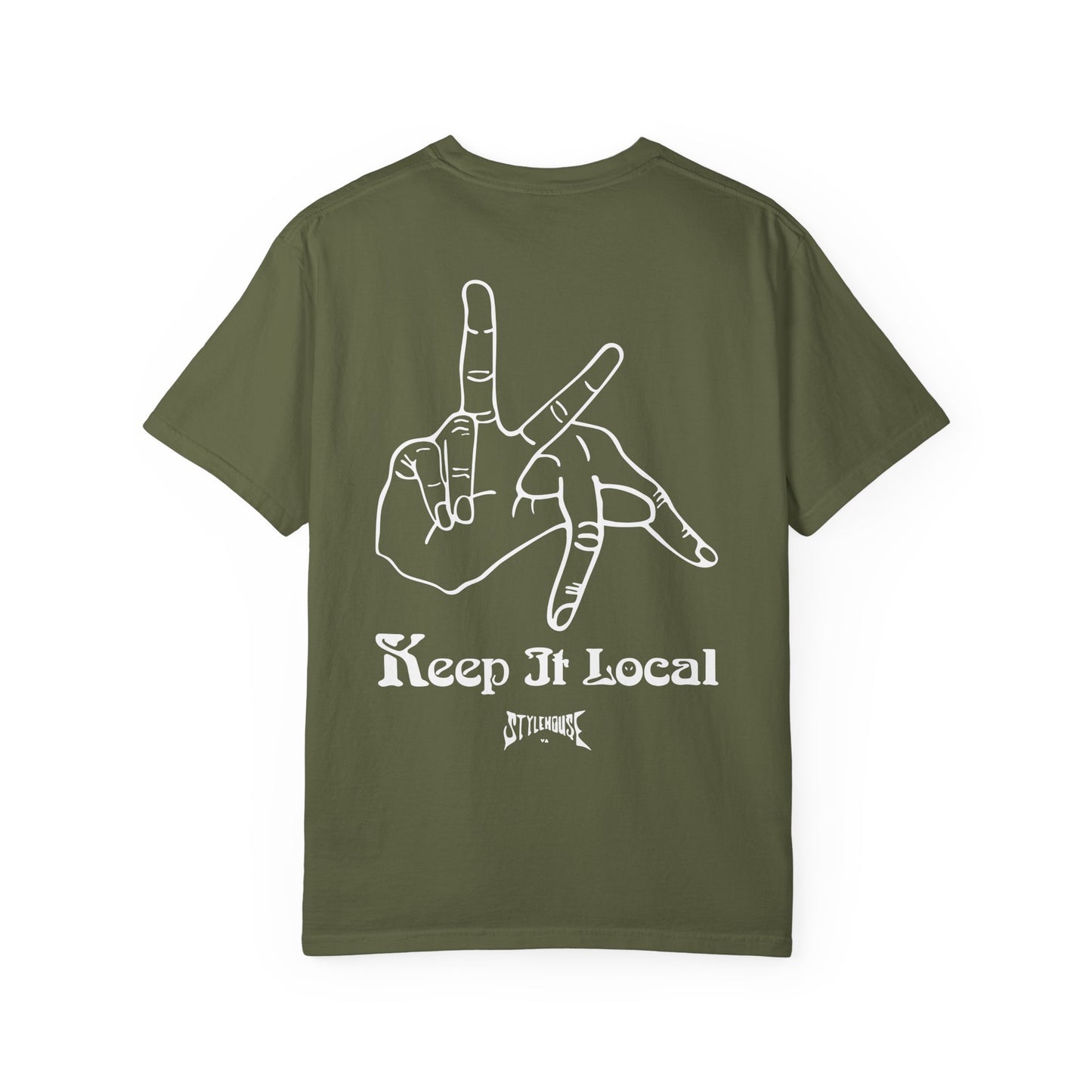 Keep It Local (White graphic)