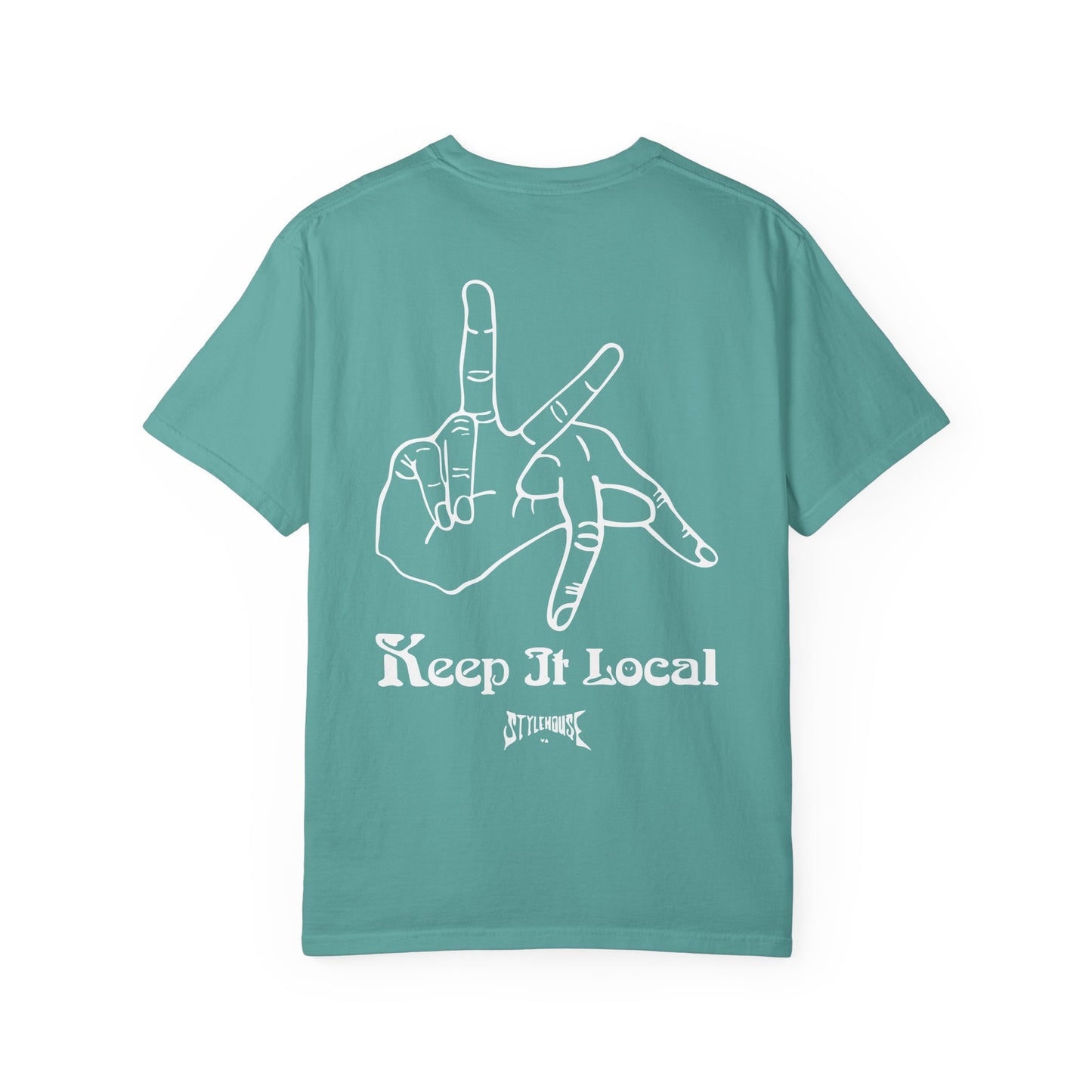 Keep It Local (White graphic)
