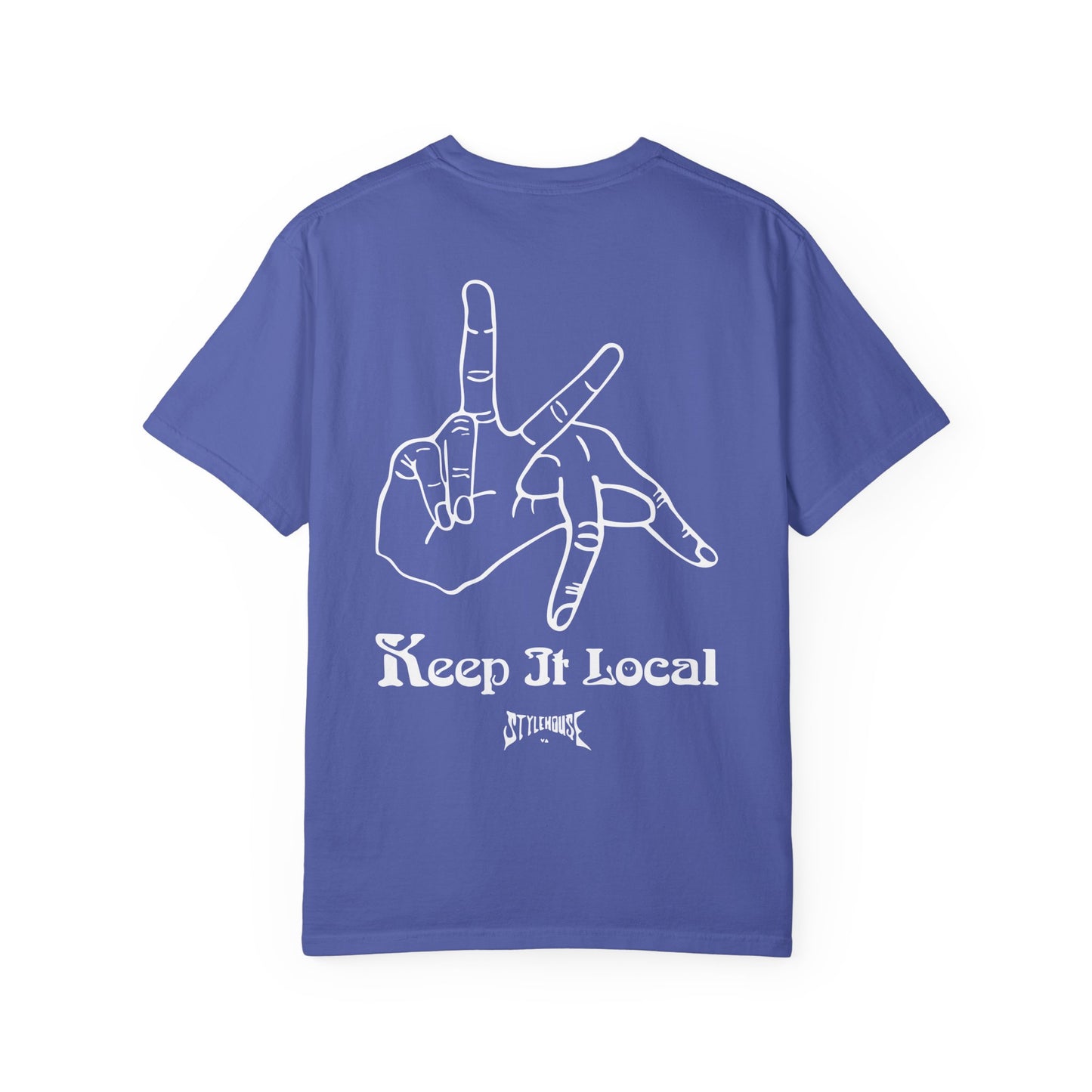 Keep It Local (White graphic)