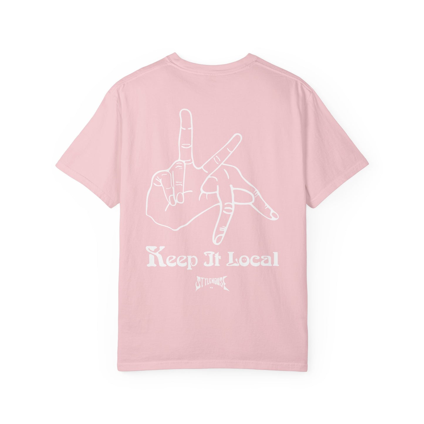 Keep It Local (White graphic)