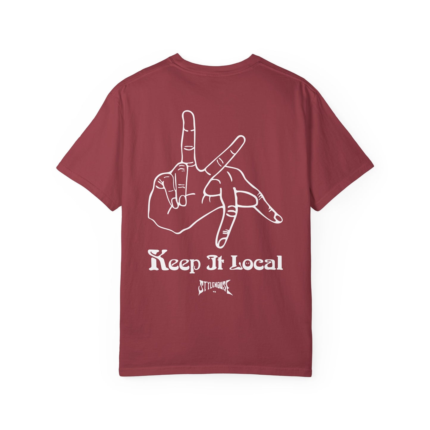 Keep It Local (White graphic)